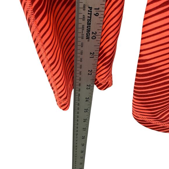 Under Armour Project Rock Waistband Ankle Training Tight Orange Size Medium - Picture 7 of 11